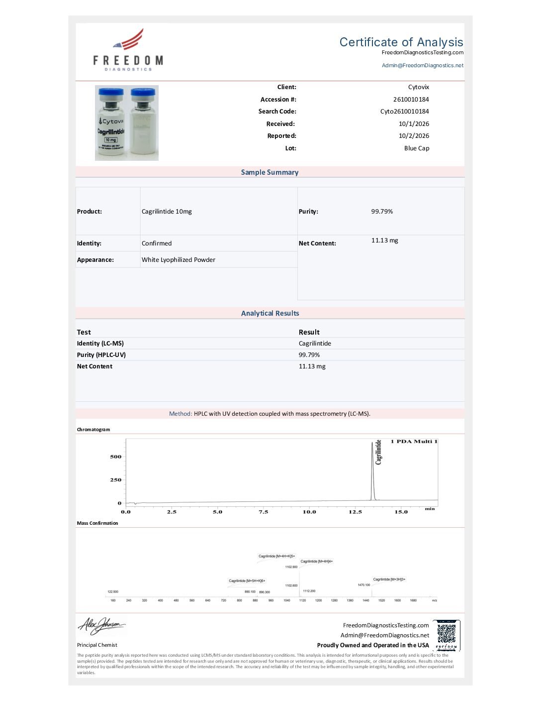 Cagrilintide 10mg - Image 2